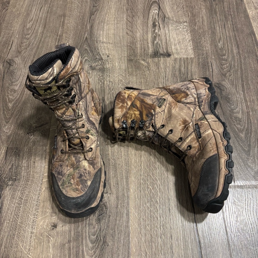 Irish Setter by Red Wing Men's Camouflage Waterproof Outdoor Boots Size 10D